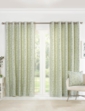 Sade Eyelet Lined Curtains Denim
