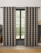 Everett Eyelet Curtains Grey