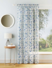 Mia Voile Panel Blue