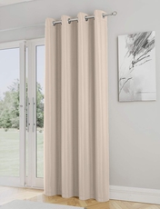 Supersoft Satin Door Curtain Beige