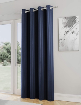 Supersoft Satin Door Curtain Beige