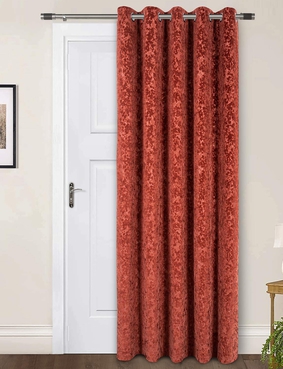Richmond Door Curtain Charcoal
