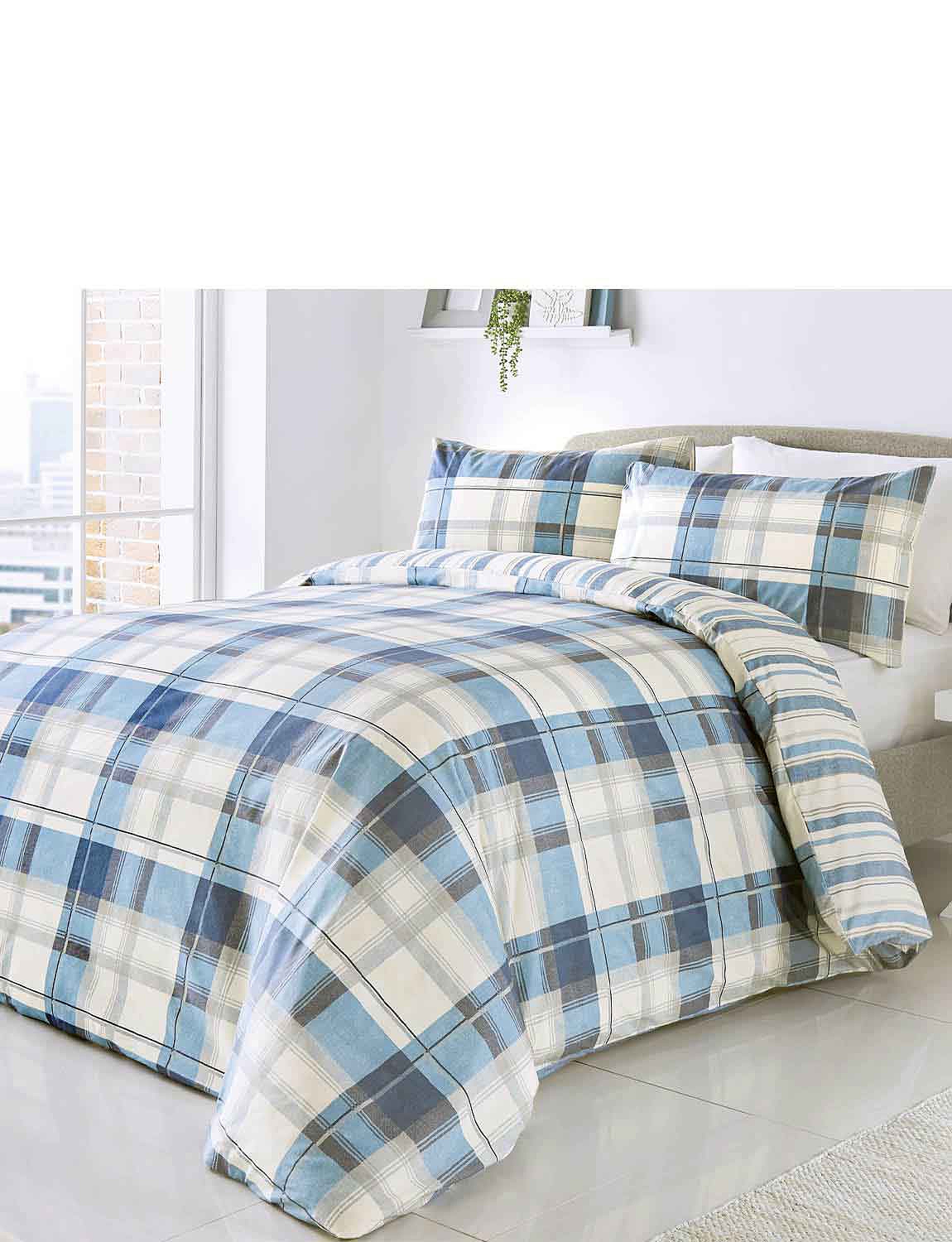 Balmoral Check Quilt Cover Set Chums