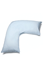 Belledorm Superfine 200 Count Percale Poly Cotton V Pillowcase Blue