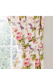 Delphine Lined Curtains by Belledorm Multi