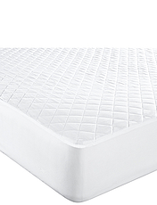 Downland Antibacterial Mattress Protector White