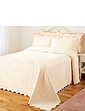 Anastasia Jacquard Bedspread Cream