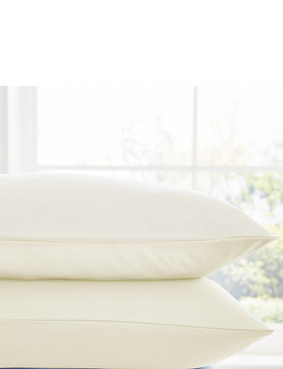 Cotton Jersey Pillowcase Pair Blue