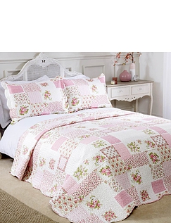 Cotswold Quilted Patchwork Set - Pink
