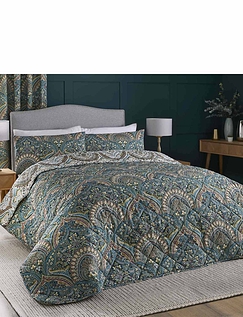Palais Quilted Bedspread Teal