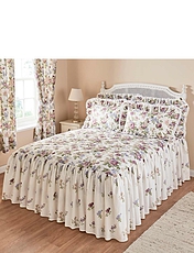 Vantona Victoria Quilted Bedspread Multi