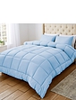 All In One Super Lightweight 1.5 Tog Duvet Blue