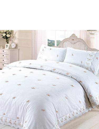 Sophie Embroidered Quilt Cover Set