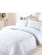 Sophie Embroidered Quilt Cover Set Cream