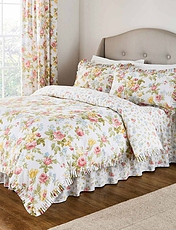 Vantona Elizabeth Quilt Cover Set Multi