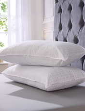 Downland Memory Foam Support Pillow White