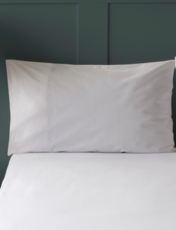 Belledorm Jersey Waterproof Pillow Protector White