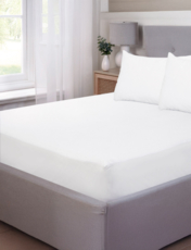 Waterproof Terry Mattress Protector White