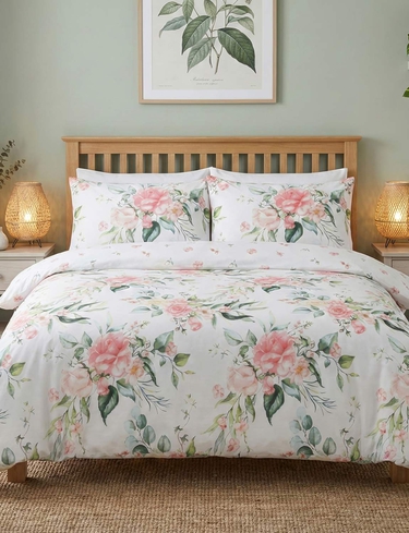 Ava Quilt Cover Set with FREE Fitted Sheet