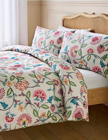 Vintage Jacobean Quilt Cover Set