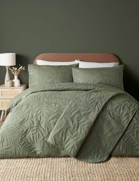 Luana Quilted Bedspread Blush Pink
