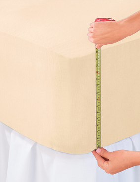 15 Inch Extra Deep Poly Cotton Fitted Sheets Green