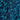 Navy Turquoise Feather
